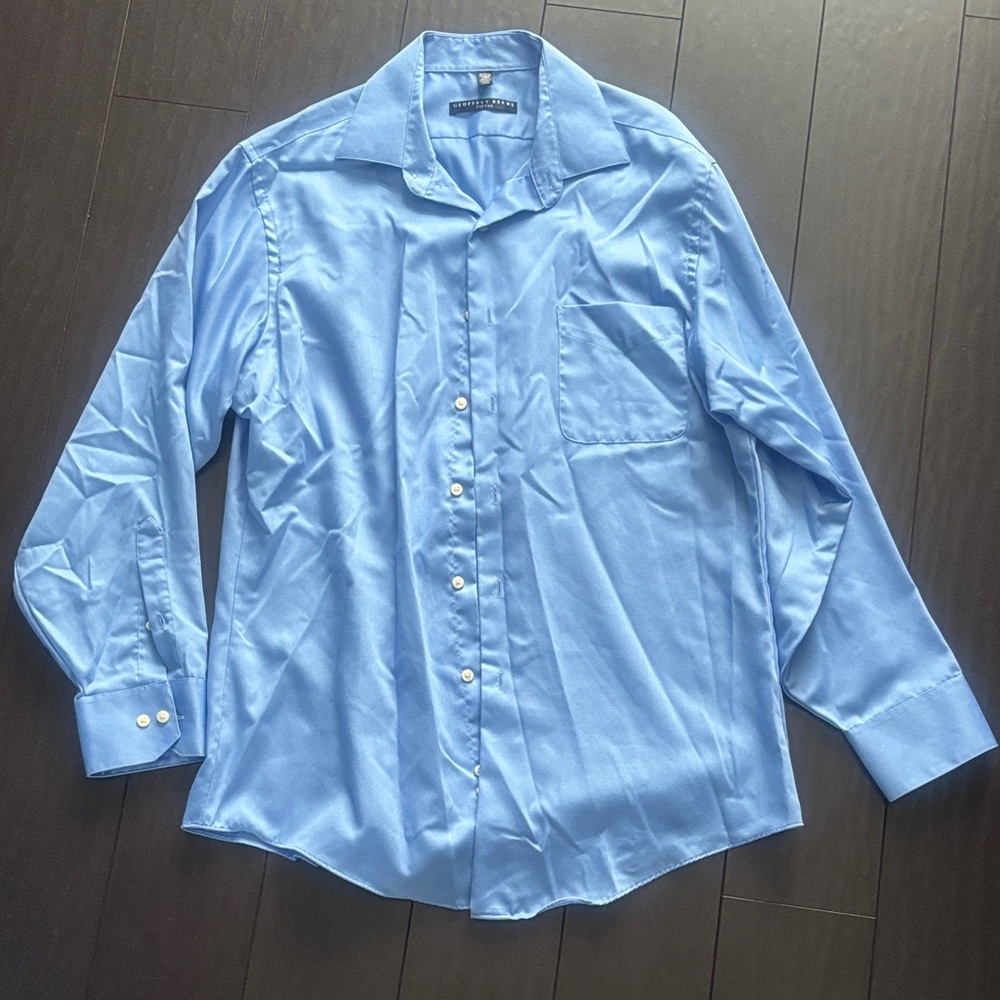 Geoffrey Beene Sky Blue Dress Shirt